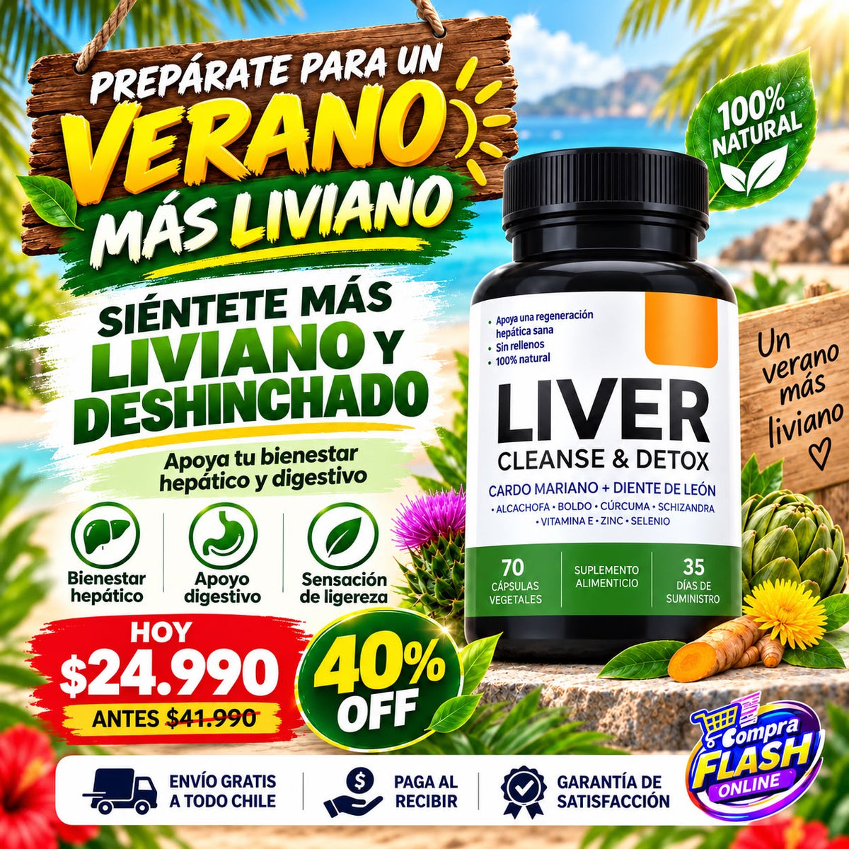 PREPÁRATE PARA UN VERANO MÁS LIVIANO