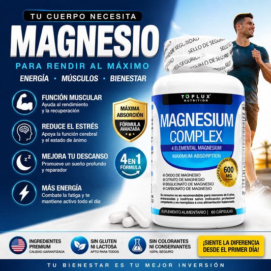 MAGNESIO COMPLEX 600MG