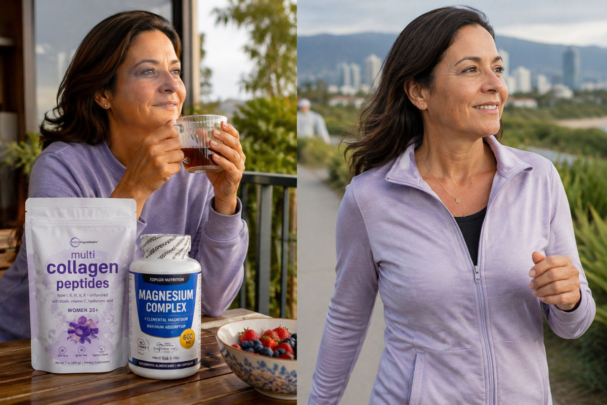 Pack Vitalidad Femenina 35+  Recupera tu Energía, Fortalece tu Cabello y Descansa Mejor