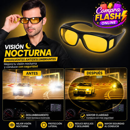 LENTES HD VISION ANTIREFLEJOS PROTECCION UV 2 PARES ⭐️⭐️⭐️⭐️⭐️
